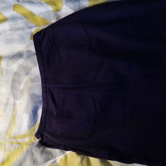 LONG COTTON SKIRT WITH TWO SIDE SLITS - Picture 3 of 5